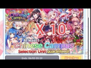 [Crash fever] SP ticket hatcher X 10 + pol hatcher