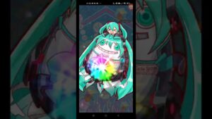 クラッシュフィーバー #6337 ガチャ レアガチャ 初音ミク「マジカルミライ」10th Anniversary コラボガチャsideA 10回連続ひく (18)