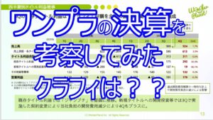 【クラフィ】ワンプラ2023年8月決算考察／クラフィ大丈夫？？【ジャンプチ】