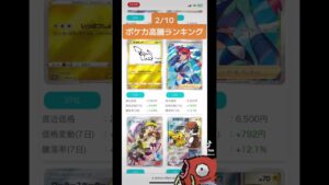 2/10ポケカ高騰ランキング