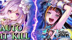 【クラフィ】CHUNITHMコラボ団結クエスト フルオート＆1Tキル！！【Crash Fever】