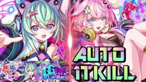 【クラフィ】団結クエスト フェルミ オート1Tキル＆超火力AYON【Crash Fever】
